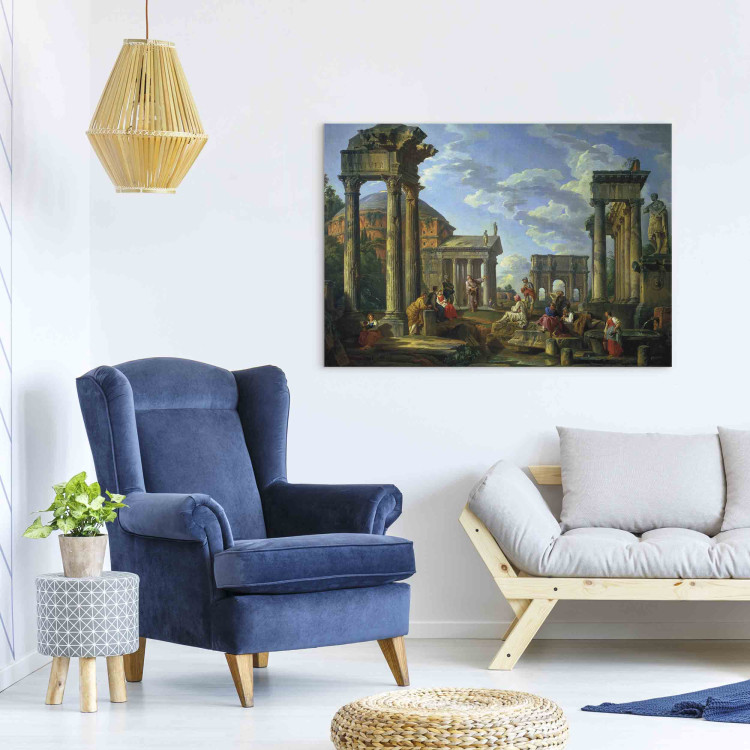Art Reproduction Roman Ruins with a Prophet 159347 additionalImage 3