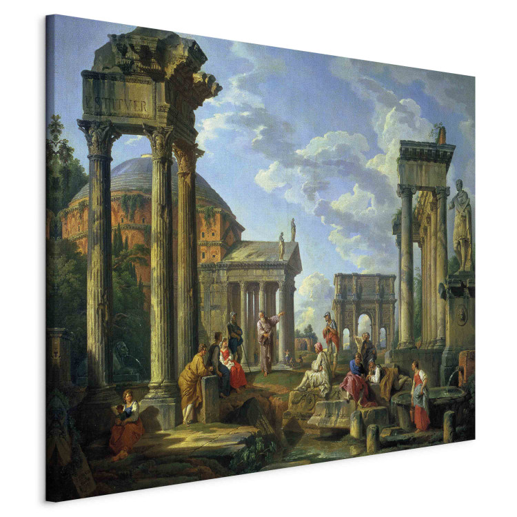 Art Reproduction Roman Ruins with a Prophet 159347 additionalImage 2