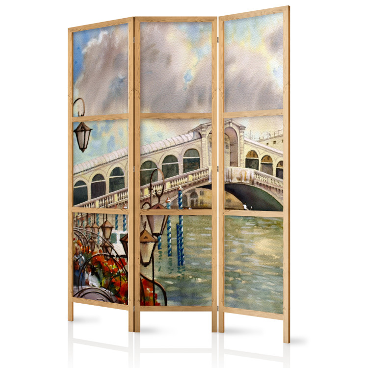 Room Divider Rialto Bridge - View of Venice in Bright Colors [Room Dividers] 159547 additionalImage 5