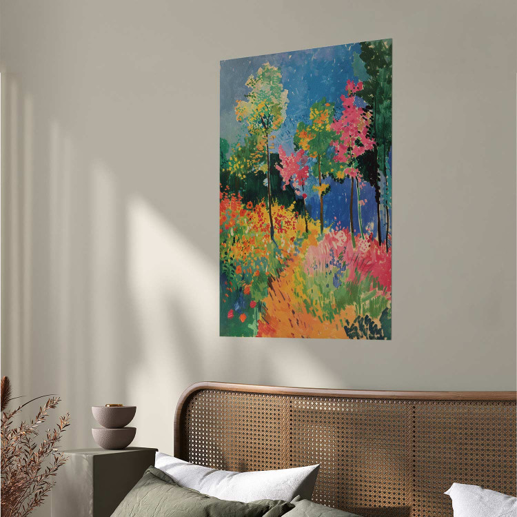 Wall Poster Colorful Forest - A Painterly Landscape Inspired by the Style of Matisse 159947 additionalImage 10