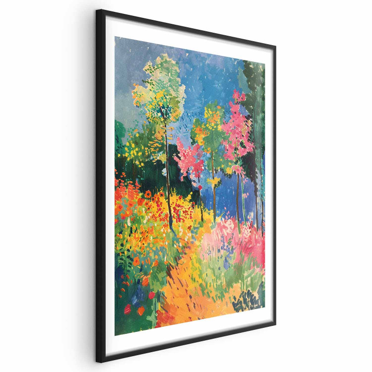 Wall Poster Colorful Forest - A Painterly Landscape Inspired by the Style of Matisse 159947 additionalImage 20