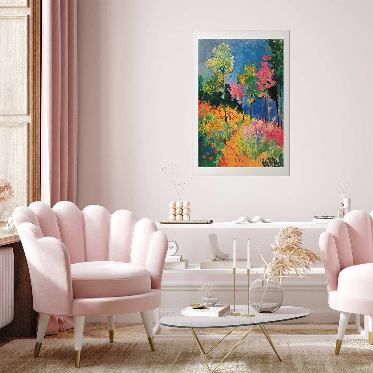 Wall Poster Colorful Forest - A Painterly Landscape Inspired by the Style of Matisse 159947 additionalImage 22