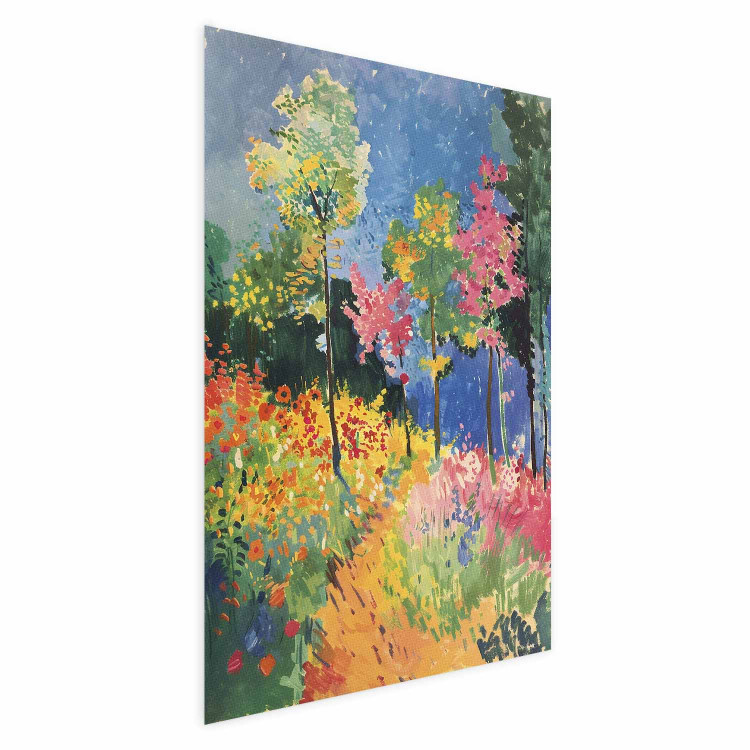 Wall Poster Colorful Forest - A Painterly Landscape Inspired by the Style of Matisse 159947 additionalImage 6