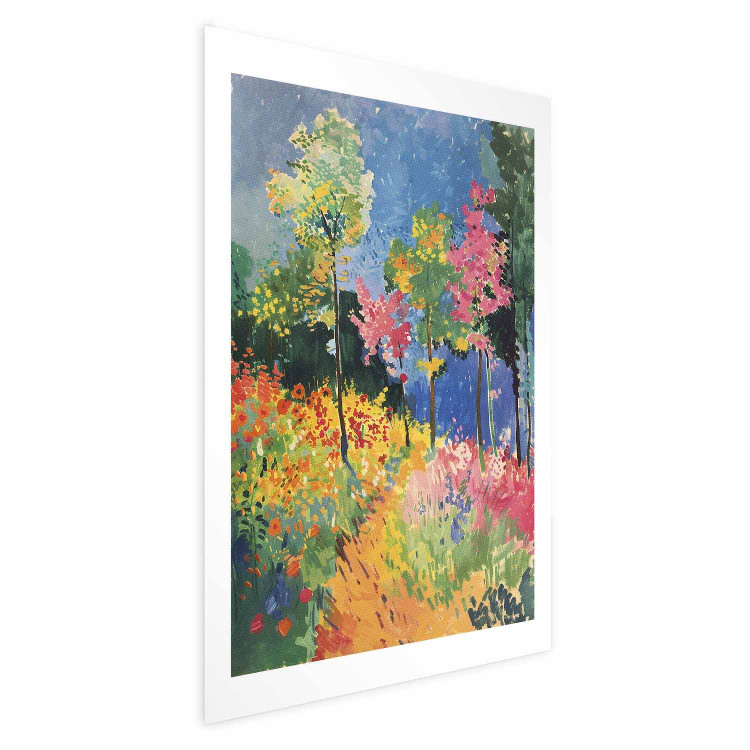 Wall Poster Colorful Forest - A Painterly Landscape Inspired by the Style of Matisse 159947 additionalImage 19