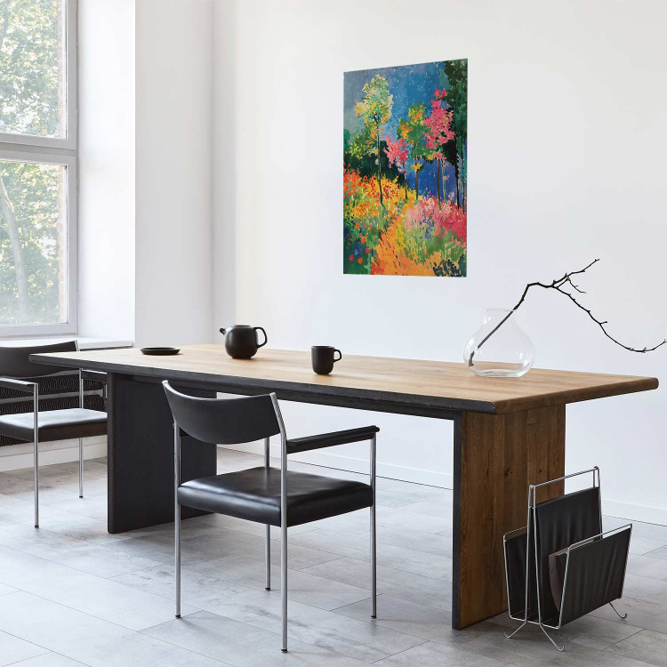Wall Poster Colorful Forest - A Painterly Landscape Inspired by the Style of Matisse 159947 additionalImage 13