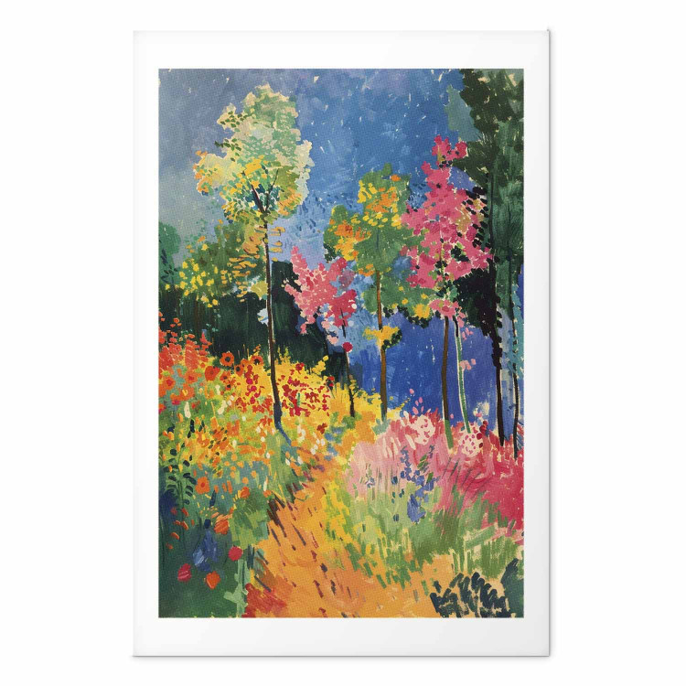 Wall Poster Colorful Forest - A Painterly Landscape Inspired by the Style of Matisse 159947 additionalImage 16