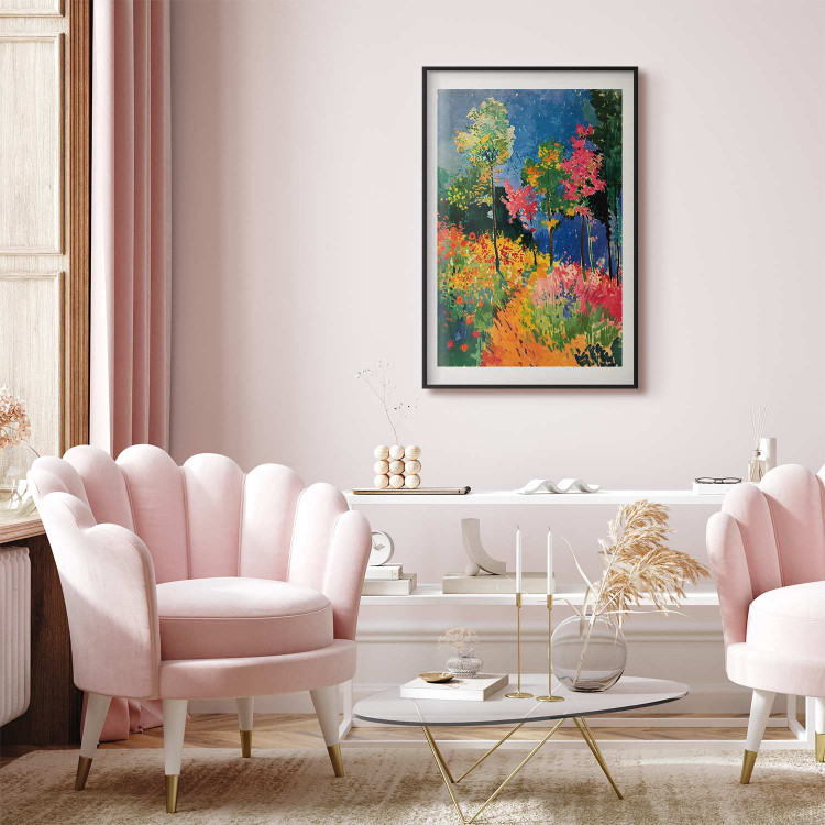 Wall Poster Colorful Forest - A Painterly Landscape Inspired by the Style of Matisse 159947 additionalImage 23