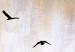 Canvas The desired freedom - an abstract of fleeing birds 46647 additionalThumb 4
