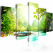 Canvas Art Print Under the cover of trees 58547 additionalThumb 2