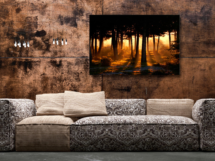 Canvas Print Forest Dawn 93147 additionalImage 3