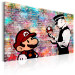 Canvas Art Print Banksy: Colourful Brick 98547 additionalThumb 2