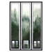 Wall Poster Memory cards - landscape of dense forest in the mist in several frames 114357 additionalThumb 24