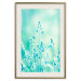 Wall Poster Green Meadow in the Countryside - plant composition in shades of turquoise 114457 additionalThumb 19