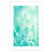 Wall Poster Green Meadow in the Countryside - plant composition in shades of turquoise 114457 additionalThumb 19