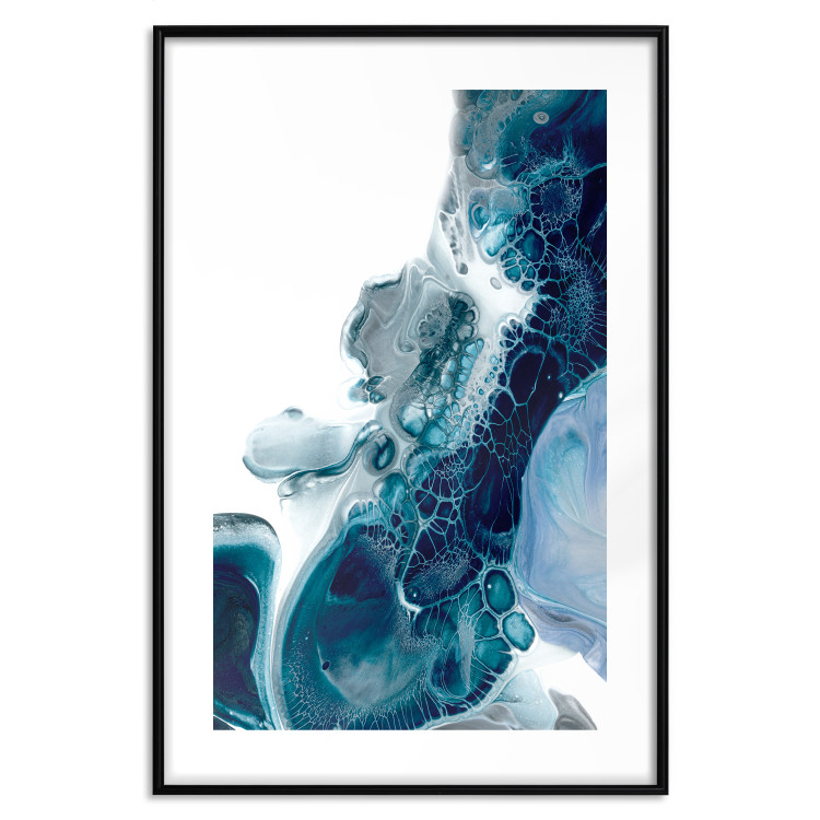 Poster Acrylic abstraction - emerald composition in Scandinavian style 115157 additionalImage 17