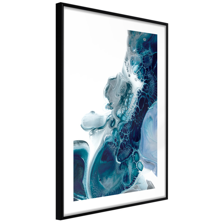 Poster Acrylic abstraction - emerald composition in Scandinavian style 115157 additionalImage 13
