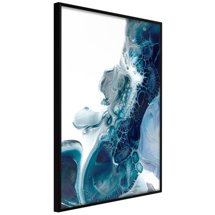 Poster Acrylic abstraction - emerald composition in Scandinavian style 115157 additionalImage 10