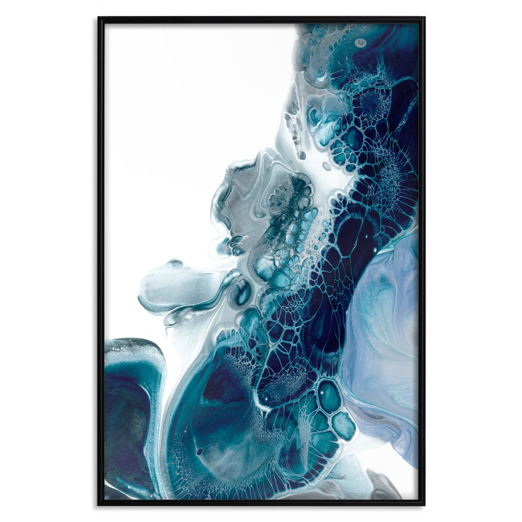 Poster Acrylic abstraction - emerald composition in Scandinavian style 115157 additionalImage 18