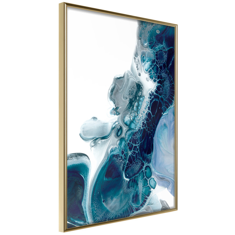 Poster Acrylic abstraction - emerald composition in Scandinavian style 115157 additionalImage 14