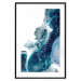 Poster Acrylic abstraction - emerald composition in Scandinavian style 115157 additionalThumb 17