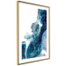 Poster Acrylic abstraction - emerald composition in Scandinavian style 115157 additionalThumb 8