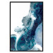 Poster Acrylic abstraction - emerald composition in Scandinavian style 115157 additionalThumb 18