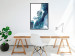 Poster Acrylic abstraction - emerald composition in Scandinavian style 115157 additionalThumb 3