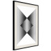 Poster Angles and Light - black and white abstract geometric composition 116557 additionalThumb 5