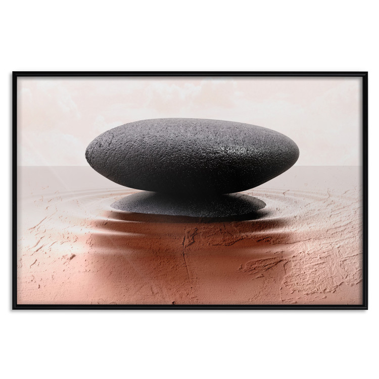 Wall Poster Peace and Harmony - Zen-style composition with a stone on a water surface 117257 additionalImage 24