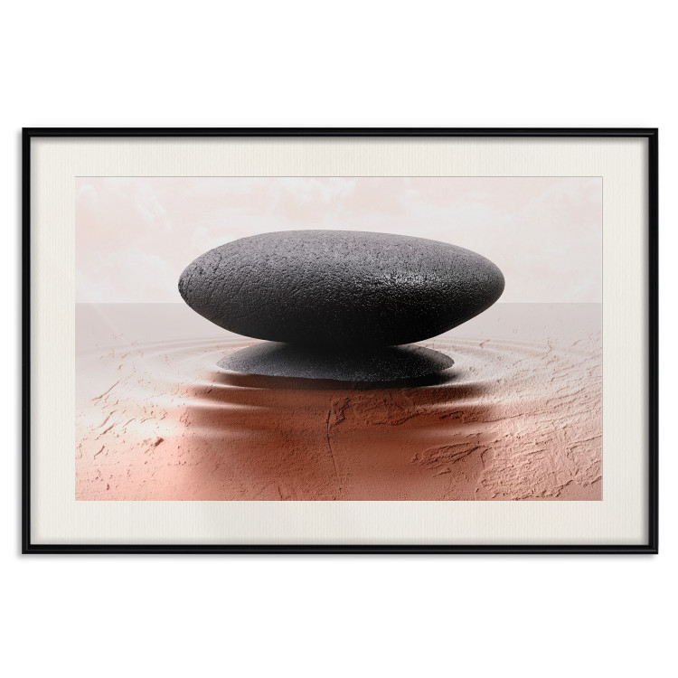 Wall Poster Peace and Harmony - Zen-style composition with a stone on a water surface 117257 additionalImage 18