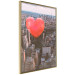 Wall Poster Heart of the City - heart-shaped balloon against the backdrop of architecture 120457 additionalThumb 12