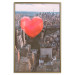 Wall Poster Heart of the City - heart-shaped balloon against the backdrop of architecture 120457 additionalThumb 16