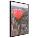 Wall Poster Heart of the City - heart-shaped balloon against the backdrop of architecture 120457 additionalThumb 10