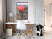 Wall Poster Heart of the City - heart-shaped balloon against the backdrop of architecture 120457 additionalThumb 3
