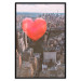 Wall Poster Heart of the City - heart-shaped balloon against the backdrop of architecture 120457 additionalThumb 18