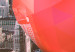 Wall Poster Heart of the City - heart-shaped balloon against the backdrop of architecture 120457 additionalThumb 9