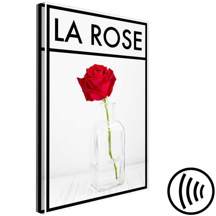 Canvas La Rose (1 Part) Vertical 123557 additionalImage 6