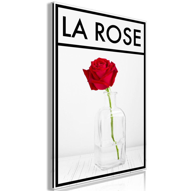 Canvas La Rose (1 Part) Vertical 123557 additionalImage 2