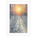 Wall Poster Winter Afternoon - forest in winter atmosphere against setting sun 124457 additionalThumb 16