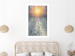 Wall Poster Winter Afternoon - forest in winter atmosphere against setting sun 124457 additionalThumb 2