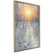 Wall Poster Winter Afternoon - forest in winter atmosphere against setting sun 124457 additionalThumb 12