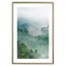 Wall Poster Exotic Adventure - landscape of a forest surrounded by mist on a mountain range 125757 additionalThumb 16