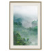 Wall Poster Exotic Adventure - landscape of a forest surrounded by mist on a mountain range 125757 additionalThumb 19