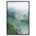 Wall Poster Exotic Adventure - landscape of a forest surrounded by mist on a mountain range 125757 additionalThumb 24