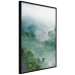 Wall Poster Exotic Adventure - landscape of a forest surrounded by mist on a mountain range 125757 additionalThumb 12