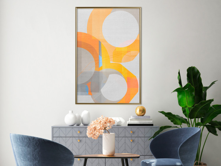 Wall Poster Multicolor - abstract circular geometric figures 126657 additionalImage 5