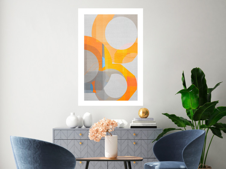 Wall Poster Multicolor - abstract circular geometric figures 126657 additionalImage 3