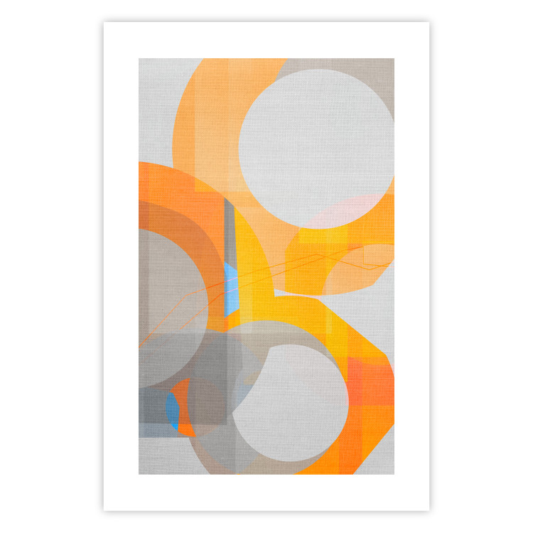 Wall Poster Multicolor - abstract circular geometric figures 126657 additionalImage 19