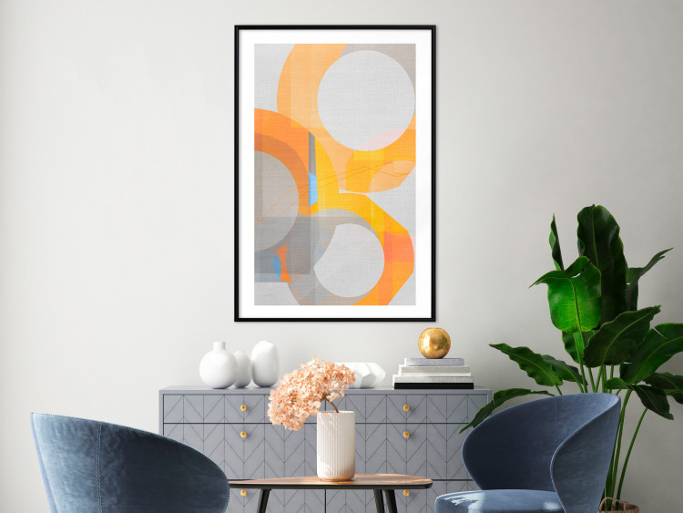 Wall Poster Multicolor - abstract circular geometric figures 126657 additionalImage 18