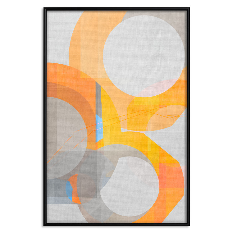 Wall Poster Multicolor - abstract circular geometric figures 126657 additionalImage 16